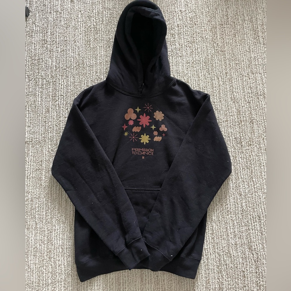 BTS Permission to Dance Hoodie in Black